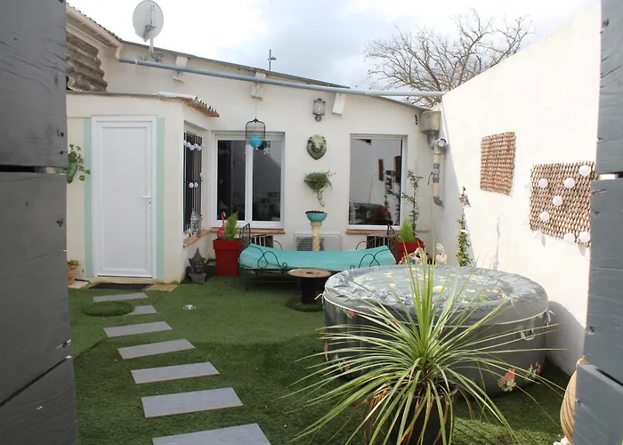 Daire La Tchoupetta, Jaccuzi, Jardin
